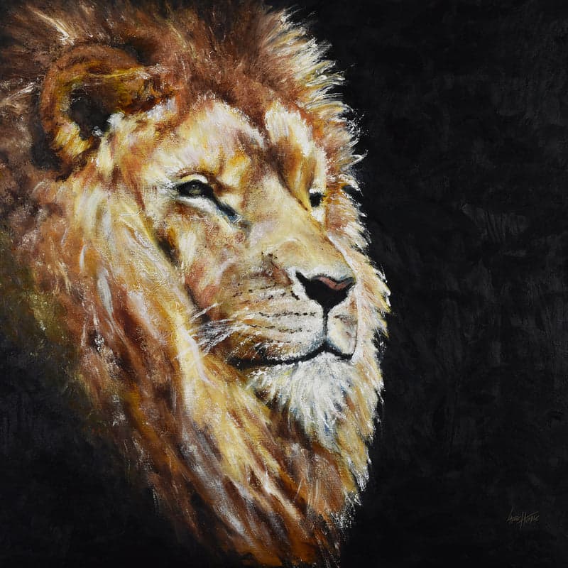 Majestic Lion by Laurie Humble