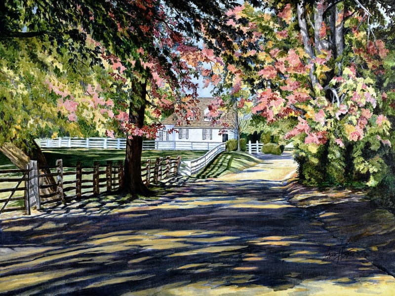 Shadowed Lane by Laurie Humble