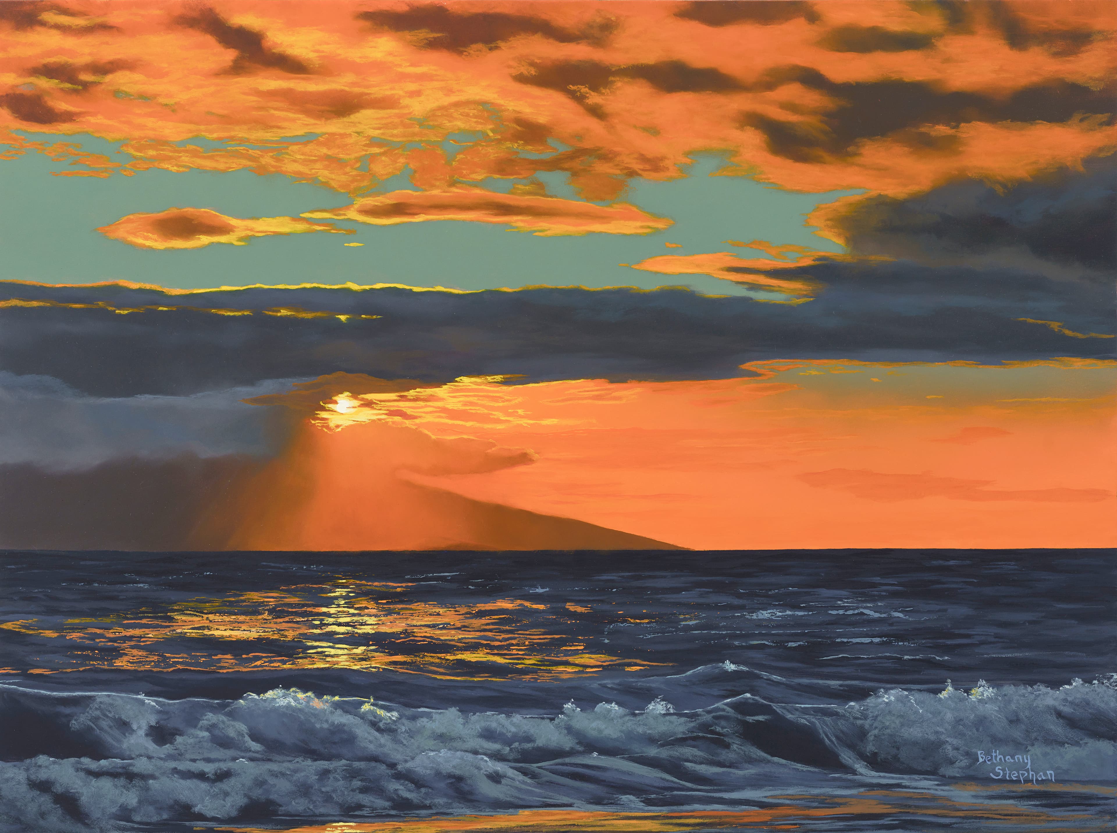 Maui Sunset by Bethany Stephan