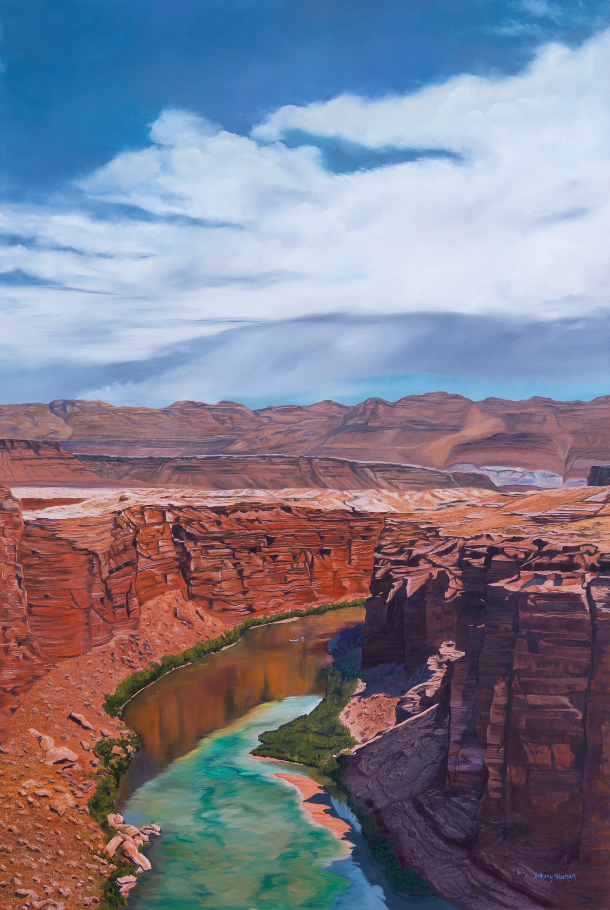 View from Navajo Bridge by Bethany Stephan